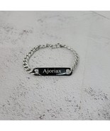 Ajoriax Bracelets Stainless steel bracelet - exquisite black, comfortabl... - £21.23 GBP