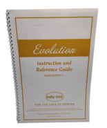 Baby Lock Evolution BLE8W-2 Instruction User Reference Guide Manual Spir... - $542.97 MXN