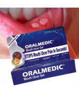 Pack of 3 Oralmedic Mouth Ulcer Gel Treatment 1 Treatments Made in USA - £46.30 GBP