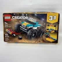 LEGO 31101 Creator Monster Truck 3-in-1 New Sealed 163 PCS Age 7+ Building Toy - £13.34 GBP