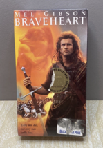 1995 Braveheart Factory Sealed Vhs First Production Two Pack Paramount Watermark - £9.58 GBP