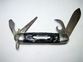 Kamp King Pocket Knife Imperial Vintage 3.5&quot; 4 Blade - £10.59 GBP
