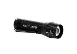 Light Saver LED Tactical Flashlight, USB Rechargeable, Waterproof, Ultra Compact - £18.57 GBP