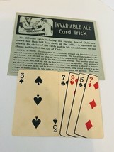 Magician toy vtg Magic Shop Trick 1940s Whitman Publishing Mystic Invari... - $39.55