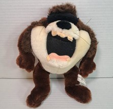 Vtg Warner Bros Studio Store 9&quot; Tasmanian Devil Plush Toy Taz Looney Tunes 1995 - £10.80 GBP