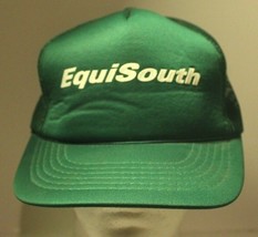 Vintage EquiSouth Trucker Hat Cap Green Mesh Snapback  ba1 - $9.89