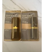 2X L&#39;oreal Mattique Oil-free Concealer Cover-up, Medium Beige. New - $25.00