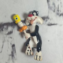 Looney Tunes Sylvester and Tweety Pencil Topper Hugger Vintage Applause - $11.88