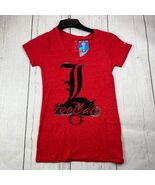 Louisville Cardinals NCAA Football Small Adidas V-Neck T-Shirt Red New W... - $18.88