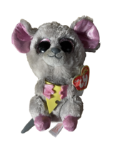 SQUEAKER the MOUSE with Cheese Ty 6 &quot; Beanie Boos - Collectible Plush - $7.91