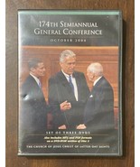 174th Semiannual General Conference 3 DVD set Mormon LDS October 2004 - £7.64 GBP