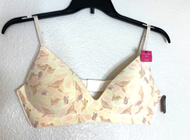 Vince Camuto Womens sz 38C Floral Beige Bra Padded VCO511087 New - £12.18 GBP