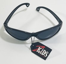 KIDS Design Flames Boys Sunglasses Black Red - $9.89