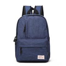 Fashion Male Leisure style Travel backpack fashion design Canvas bags - £29.46 GBP