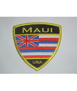 MAUI - HAWAIIAN FLAG (Embroidered Iron-on Patch) - $25.00