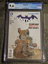Batman #20 DC 2013 CGC 9.6 New 52!  Greg Capullo Cover Back-up story by ... - £78.45 GBP