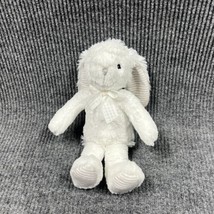 Burton &amp; Burton 12” Bunny Plush White Embroidered Eyes Nose Rabbit Easte... - $15.13