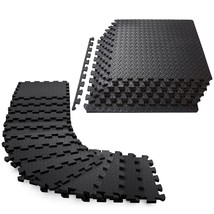 Interlocking Soft Foam Floor Mat - 20 Tiles Protective Gym Flooring Set,... - $58.99