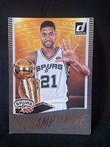 2017-18 Panini Donruss The Champ Is Here Tim Duncan San Antonio Spurs #11 - £1.30 GBP