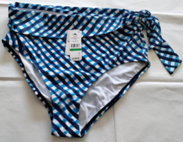 Tommy Bahama Azure Blue Harbour Island Hi Waist Bottom Size L/G - $10.95