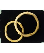 Vintage bambo bangles - $15.00