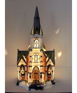 Grandeur Noel Victorian Village Cathedral Virgin Mary Christmas 1999 Vin... - £71.20 GBP