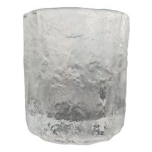 Hoya Corporation Japan Mid Century Modern Clear Juice Glass 3.25&quot; Vintage - £7.69 GBP