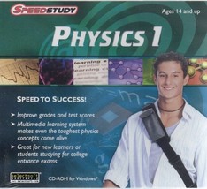 SpeedStudy Physics 1 (PC-CD, 2010) for Windows - NEW in Jewel Case - £3.13 GBP