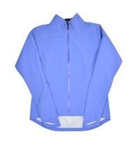 Bontrager Vella Stormshell Cycling Jacket Womens L Blue Semi Fitter Biking - $23.80