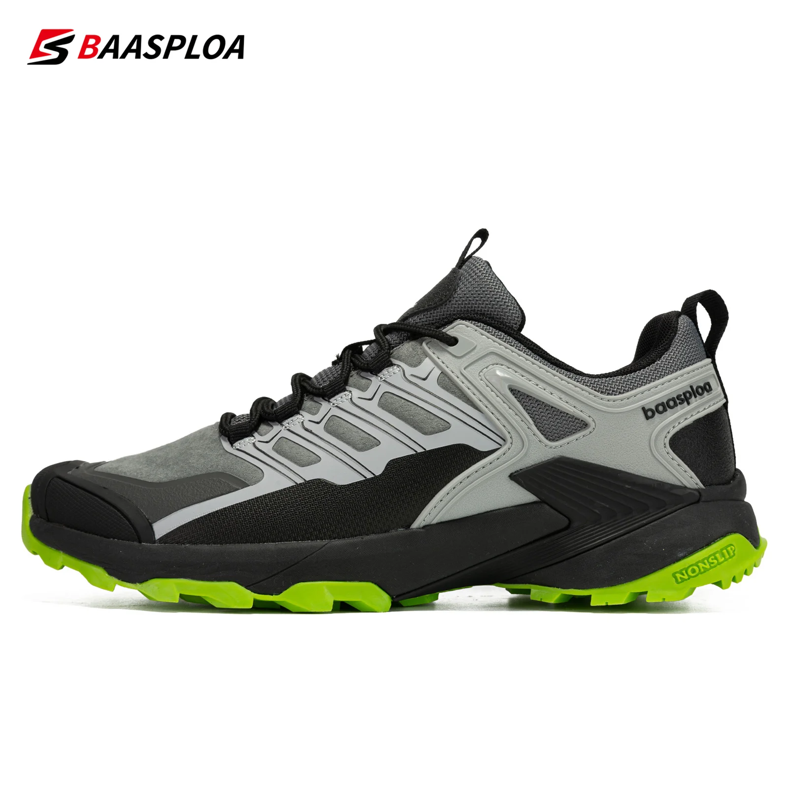 Men&#39;s Outdoor Shoes Wear-Resistant Anti-Slip Waterproof Men&#39;s Hiking Sho... - £60.79 GBP