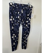 Old Navy Core Blue Camo High Rise Go Dry Leggings Size XL - $27.99