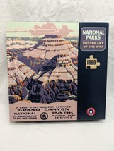 Grand Canyon National Parks Poster Art Of The WPA 1000 Piece Puzzle Complete - £25.63 GBP