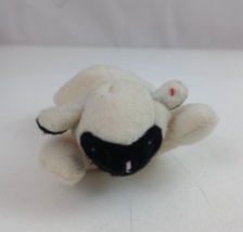Vintage 1993 Ty Teenie Beanie Chops The Lamb 5.5&quot; Bean Bag Plush - $6.92