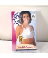 NEW Just My Size Bra 48D Style 1974 white Wire Free Lift &amp; Side Support ... - $35.00