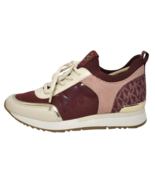 New Michael Kors Jenkins Knit Trainer Soft Stretch Sneakers Dark Cherry ... - €71,33 EUR