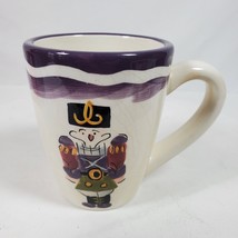 Vintage Christmas Coffee Cup Mug Nutcracker Holiday Espana Hand Painted - £6.57 GBP