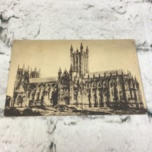 Vintage Real Picture Postcard Washington Cathedral Church RPPC Posted 1930 - £11.60 GBP