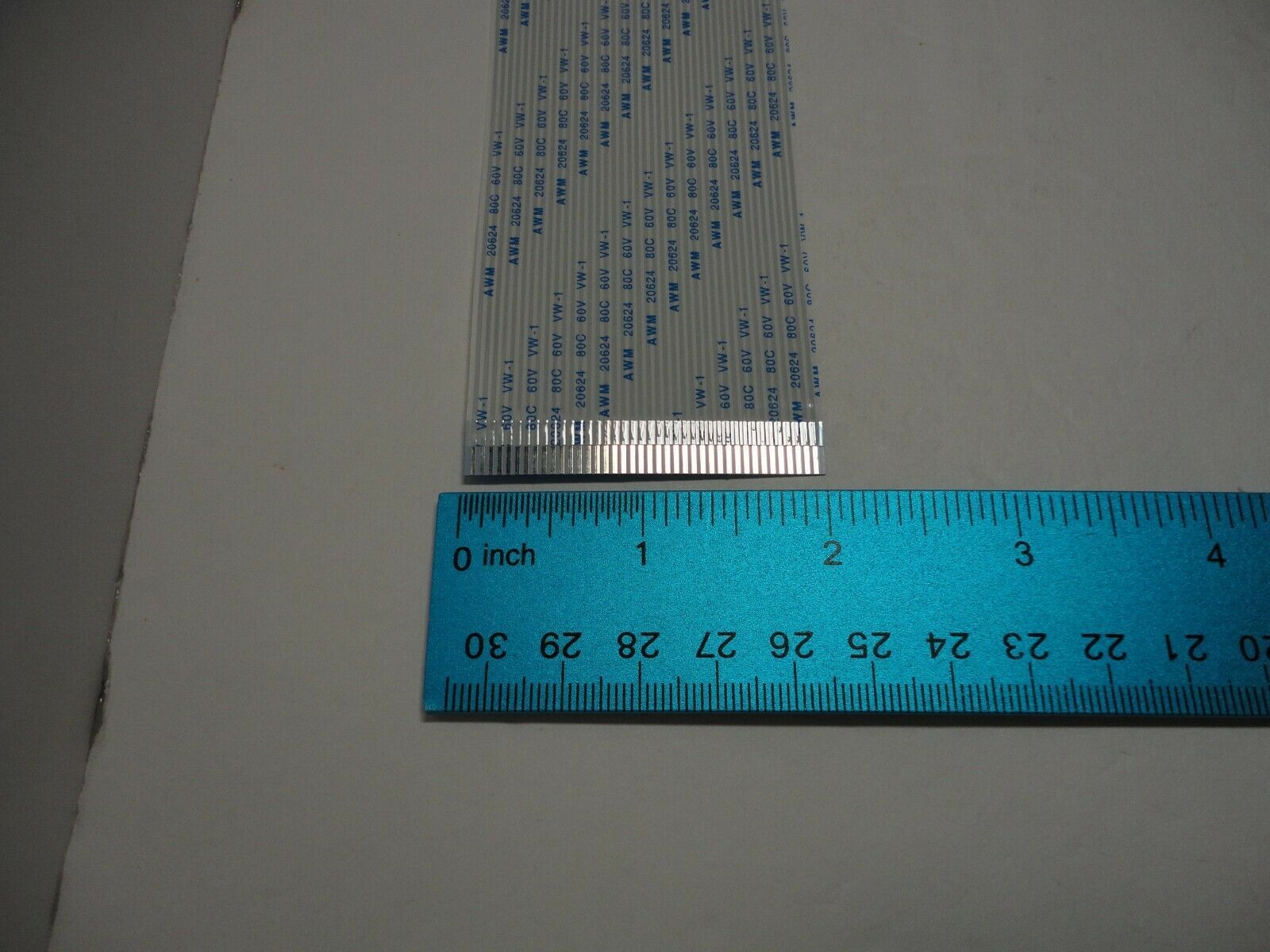40 Pins 1.25mm Pitch AWM 20624 80C 60V VW-1 FFC Flexible Flat Ribbon Cable Wire Item image 5