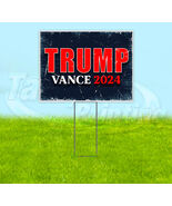 TRUMP VANCE 2024 MAGA FJB 18x24 Yard Sign Snipe Election YS00067 - $23.75+