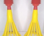 Lot of 2 Tupperware Vintage Tuppertoys Pop-a-Lot Toy Ball Poppers (No Ball) - $17.81