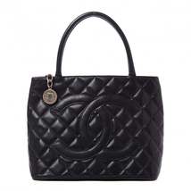 Chanel Caviar Quilted Medallion Tote Black - £2,068.34 GBP