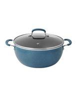 Pioneer Woman ~ KEEPSAKE BLUE Speckle ~ Nonstick ~ 5.5 Qt ~ Dutch Oven P... - $1,096.69 MXN