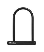 Master Lock 8170D, 6-1/8 inch Wide U-Lock with 8&quot; Shackle, Black - $30.01