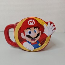 Super Mario Coffee Mug Nintendo 2019 Tea Cup Collectible Gift Paladone 4.5&quot;High - £9.03 GBP