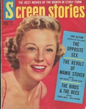 ORIGINAL Vintage May 1956 Dell Screen Stories Magazine June Allyson Jane Russell - £19.46 GBP
