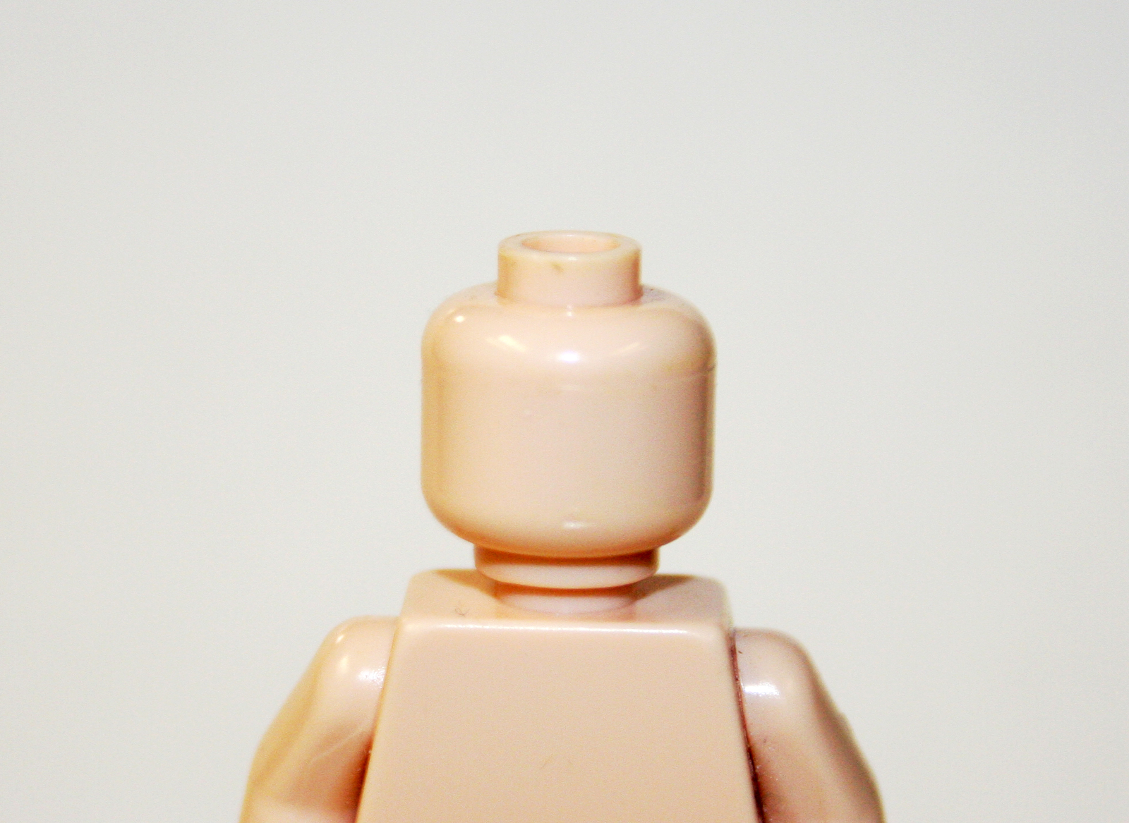  Blank Flesh Head Head Diy Minifigure Toys - $1.85