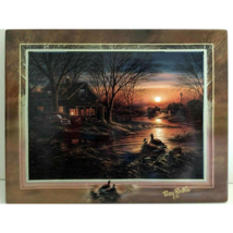 Terry Redlin Tranquil Retreats Twilight Serenity Ceramic Collector Plate 1999 - £19.94 GBP