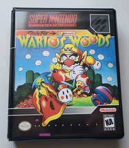 Wario&#39;s Woods Case Only Super Nintendo Snes Box Best Quality Available - £10.19 GBP