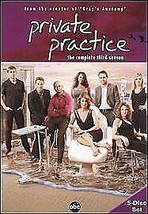 Private Practice: The Complete Third Season DVD (2011) Kate Walsh Cert 15 6 Pre- - $17.80