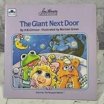 Jim Henson Muppet Babies The Giant Next Door Vintage 1986 Softcover Golden Book - £19.98 GBP